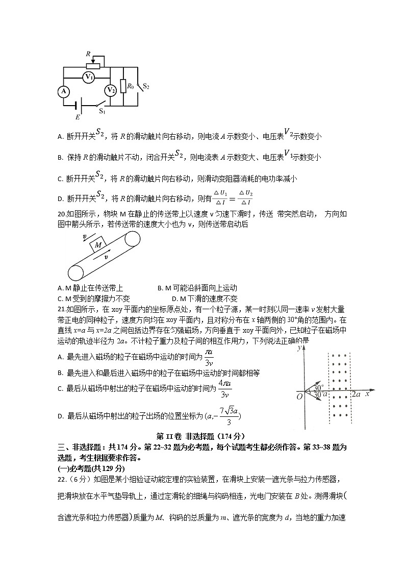 四川省棠湖中学2020届高三高考适应性考试理综-物理试题第2页
