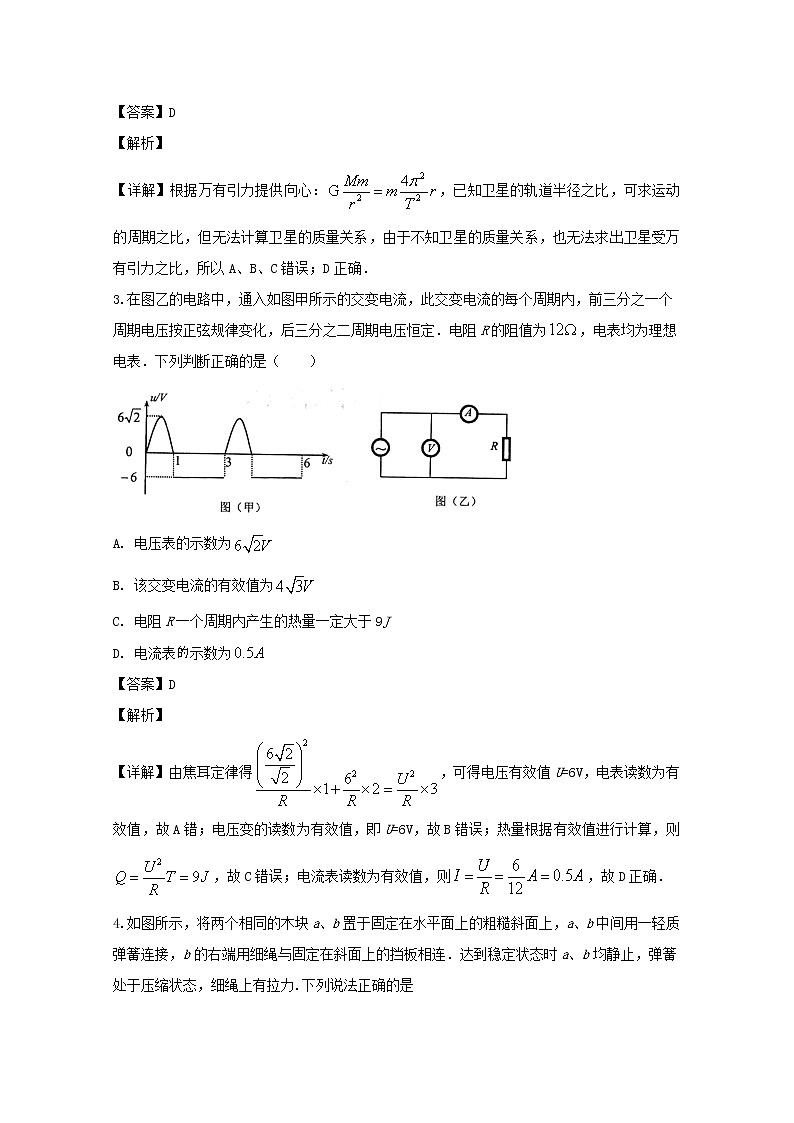 四川省宜宾市叙州区第二中学2020届高三上学期一诊模拟物理试题02