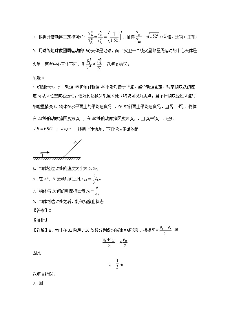 浙江省2020届高三普通高校招生模拟选考物理试题0503