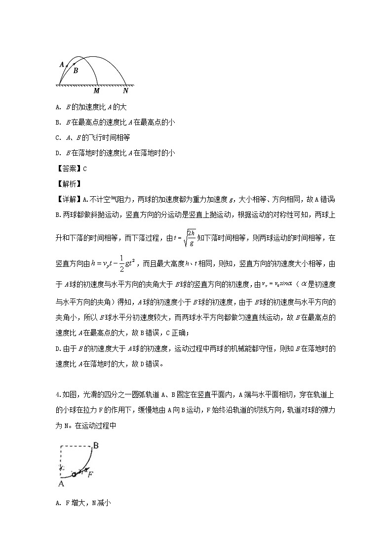 辽宁省开原市第二高级中学2020届高三9月第一次模拟物理试题第3页