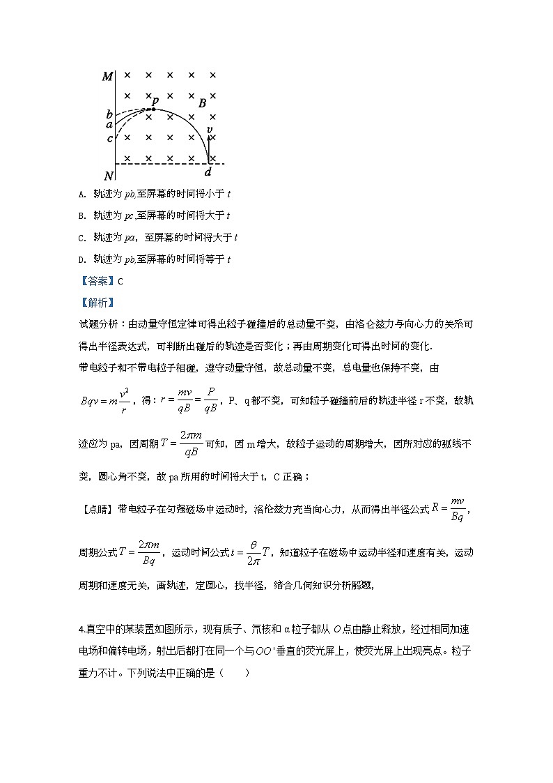 宁夏回族自治区银川一中2020届高三模拟物理试题03
