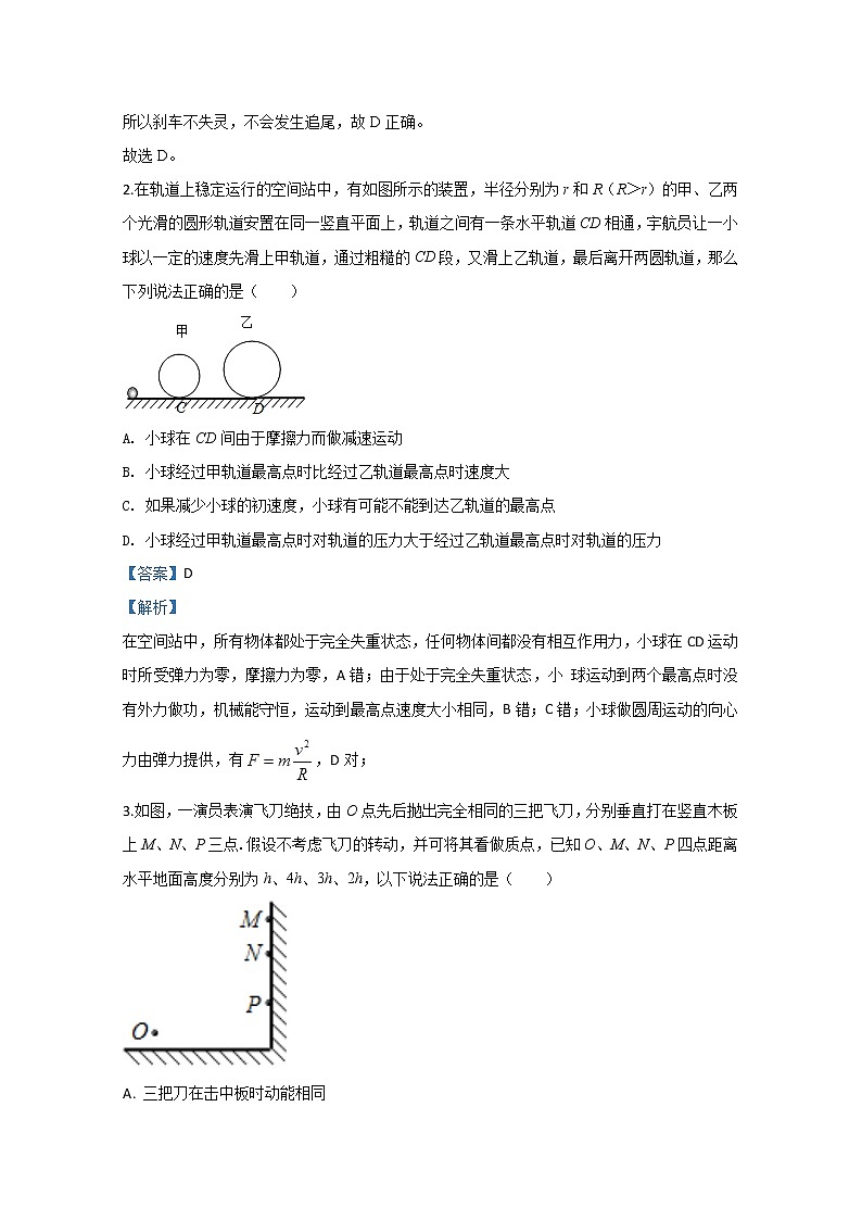 山东省济南市第二中学2020届高三下学期高考模拟物理试题第2页