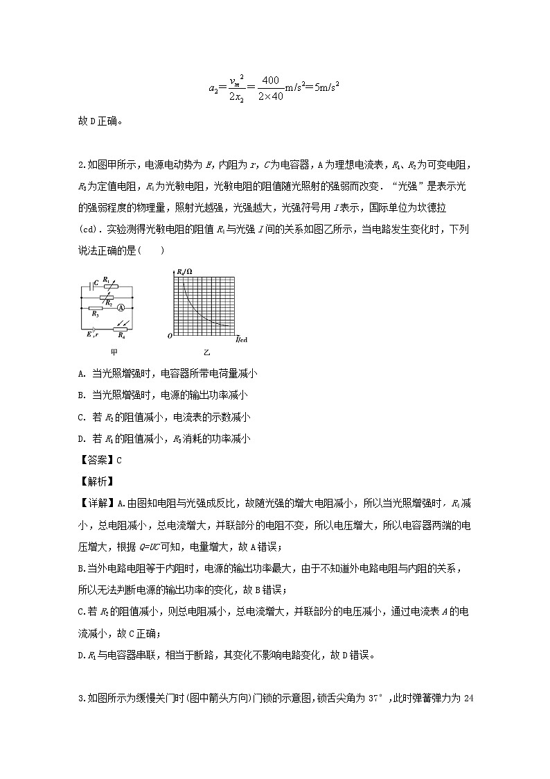 江苏省海安高级中学2020届高三第二次模拟考试物理试题第2页