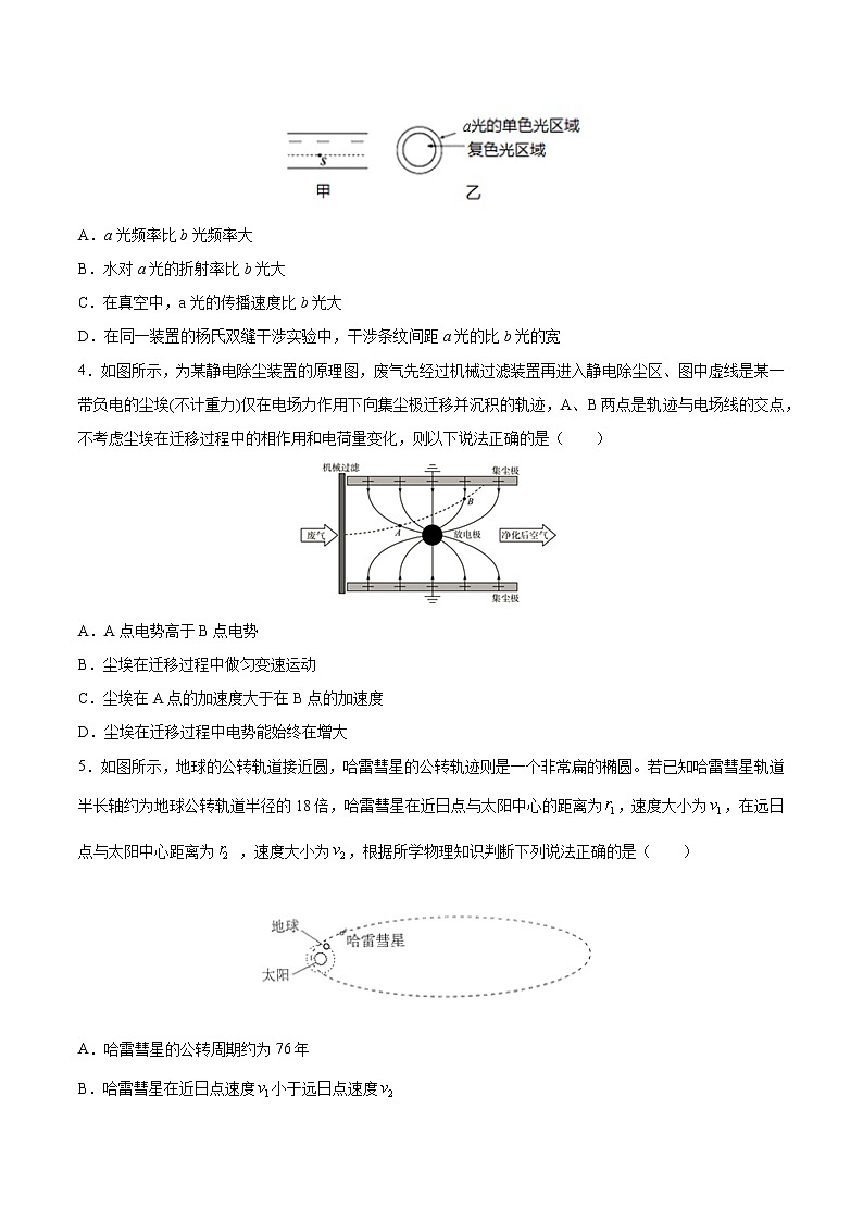 2020年天津市普通高中学业水平等级性考试物理模拟试题（四）02