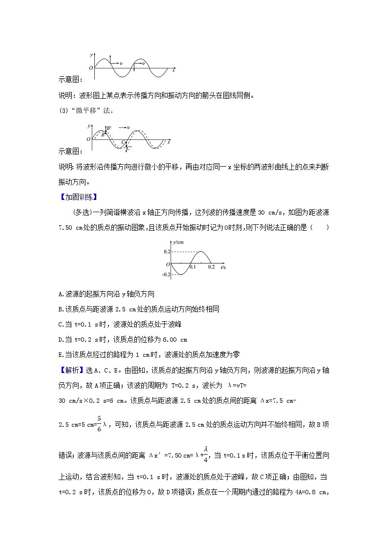 2021届高考物理一轮复习选修3_41第2讲机械波练习含解析03