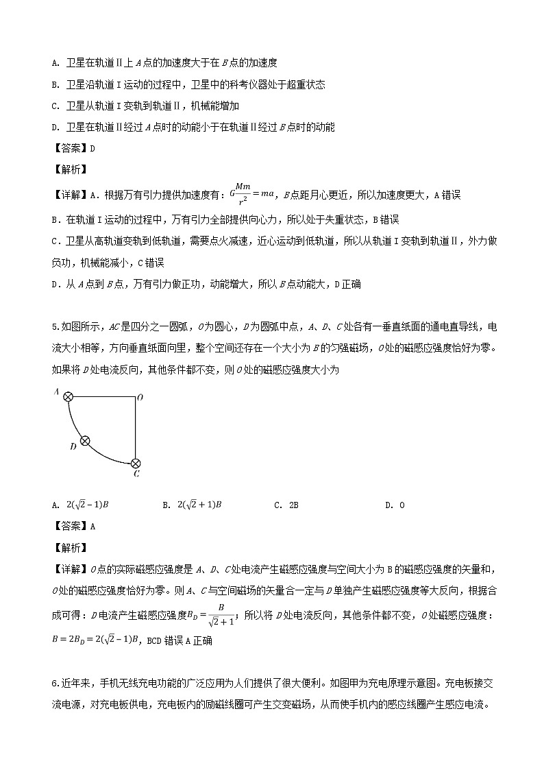 2019届辽宁省大连市高三第二次模拟考试理综物理试题（解析版）03