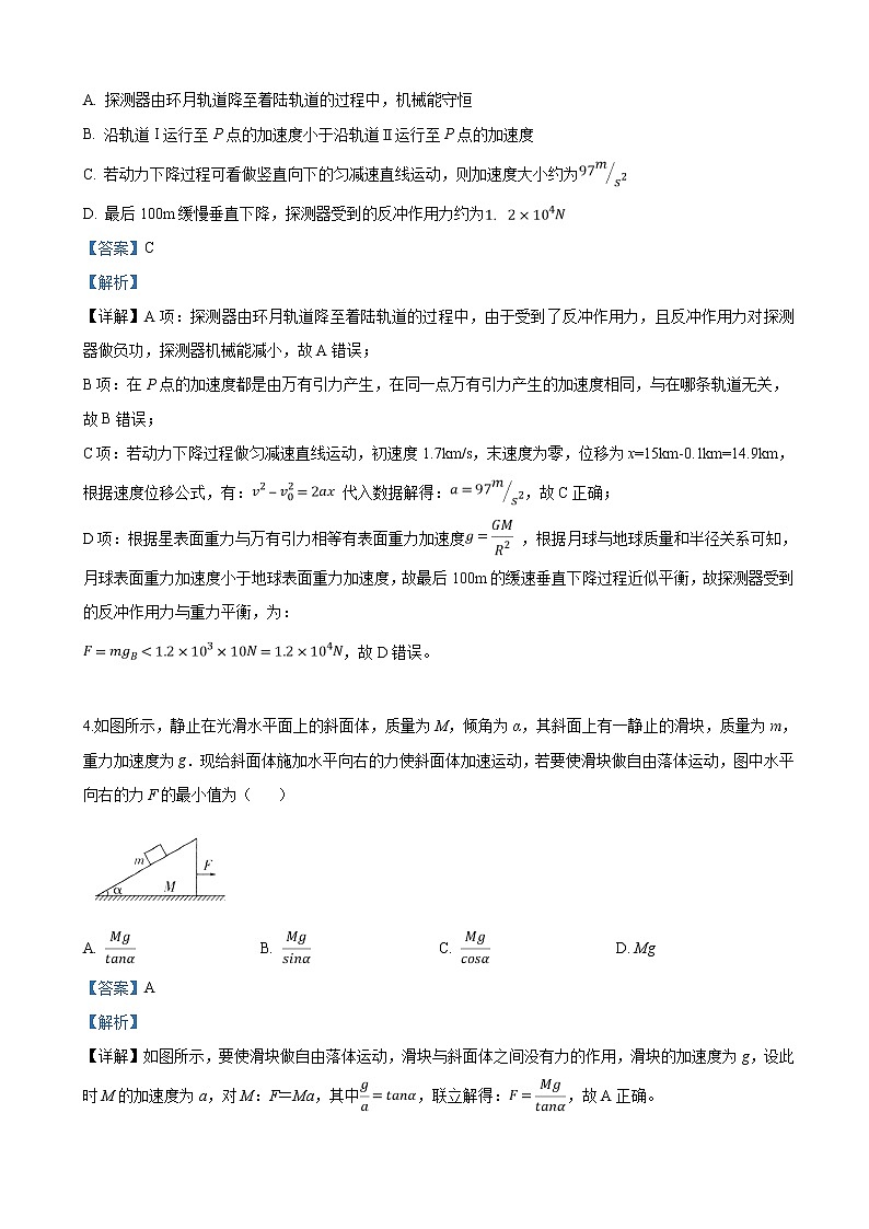 2019届山东省临沂市高三下学期高考模拟考试（二模）理科综合物理试卷（解析版）03