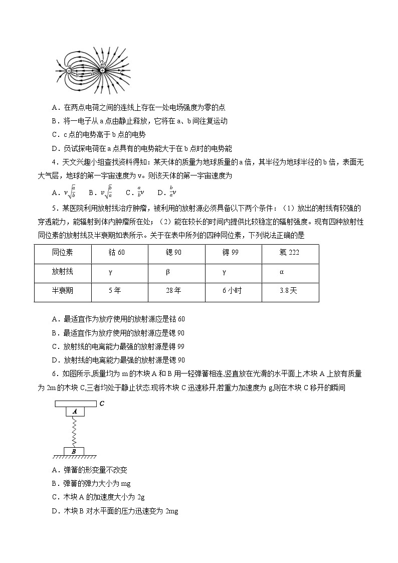 2019届吉林省辽源高中高三第二次模拟考试卷 物理（解析版）02