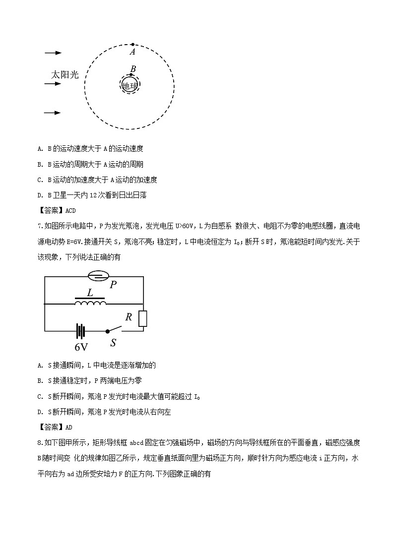 2019届江苏省三校（金陵中学、海安市高级中学、南京外国语中学）高三第四次模拟考试物理试题（word版）03