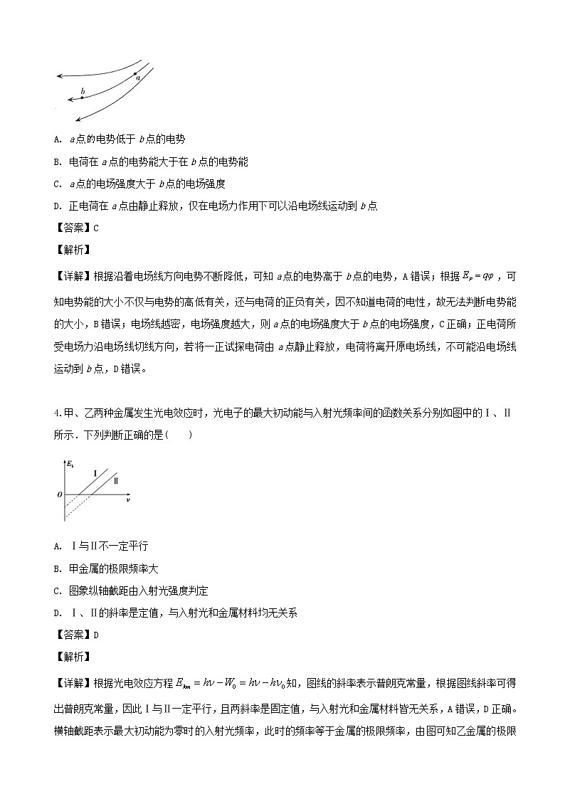 2019届黑龙江省大庆市第一中学高三下学期第四次模拟理科综合物理试题（解析版）02