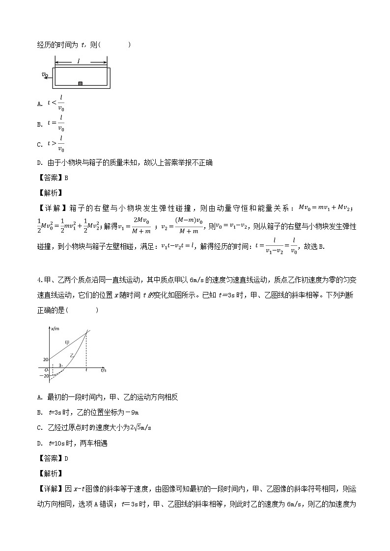 2019届湖北省高三4月份调研考试理综物理试题（解析版）02