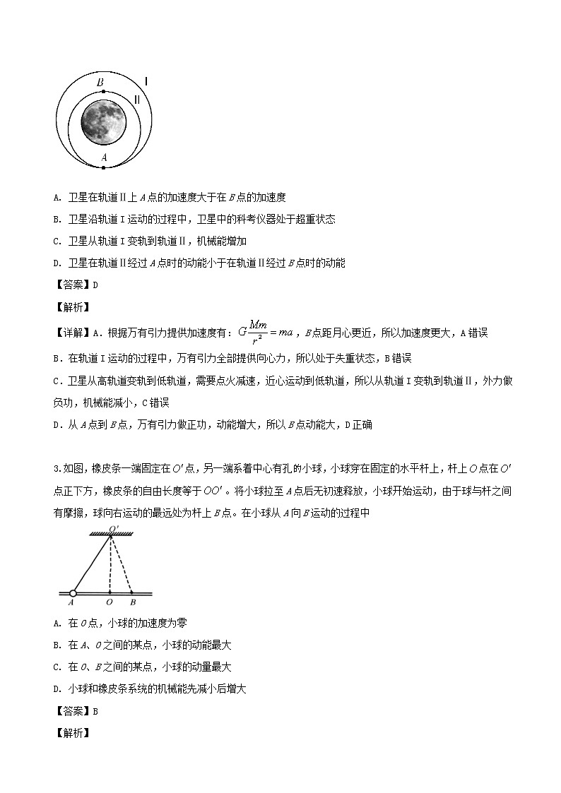 2019届福建省泉州市第五中学高三5月考前适应性考试理综物理试题（解析版）02