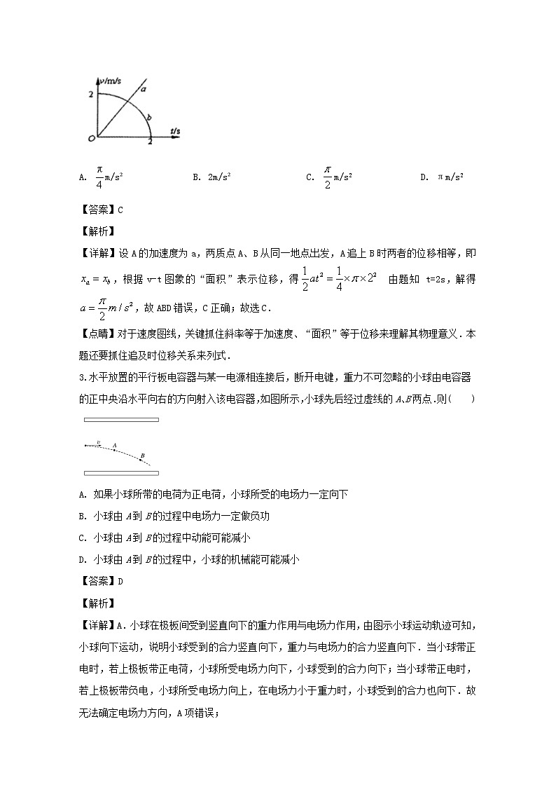 江西省分宜中学2020届高三上学期第五次段考理综物理试题02