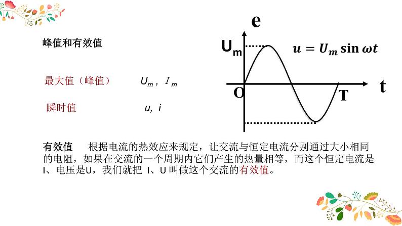 人教版高二物理选择性必修二第三章《交变电流的描述》共17张ppt第4页