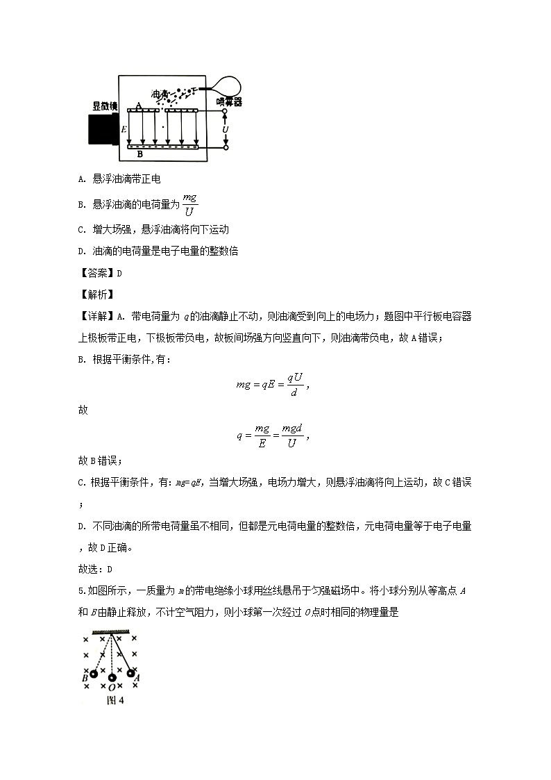 福建省三明市普通高中2019_2020学年高二物理上学期期末质量检测试题含解析 (1)03
