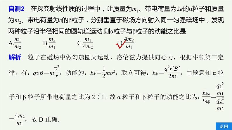 2021高考物理一轮复习第九章磁场第2讲磁场对运动电荷的作用课件新人教版06