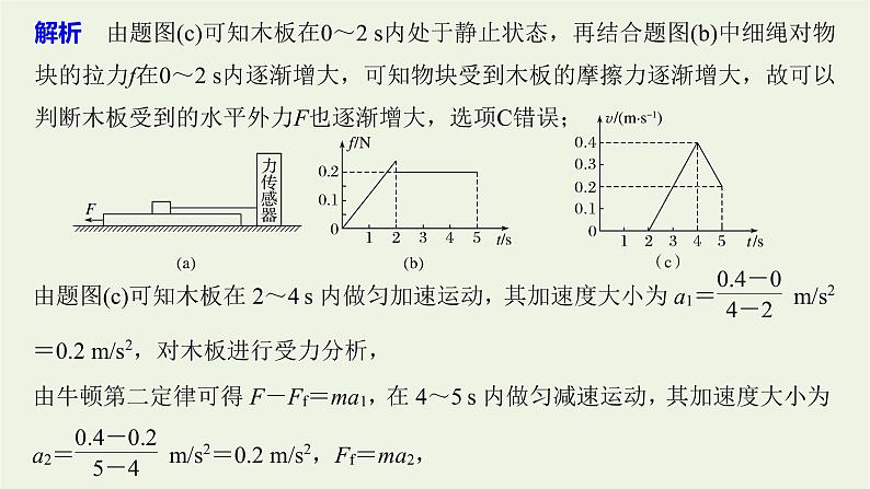 2021高考物理一轮复习第三章牛顿运动定律专题强化三应用牛顿运动定律解决“四类”热点问题课件新人教版06