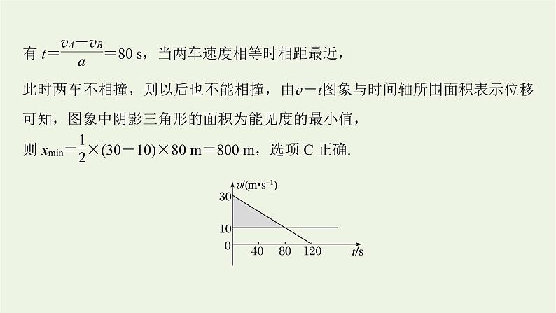 2021高考物理一轮复习第一章运动的描述匀变速直线运动本章学科素养提升课件新人教版05