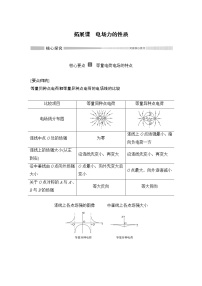 高中物理鲁科版 (2019)必修 第三册第4节 点电荷的电场 匀强电场公开课教案设计