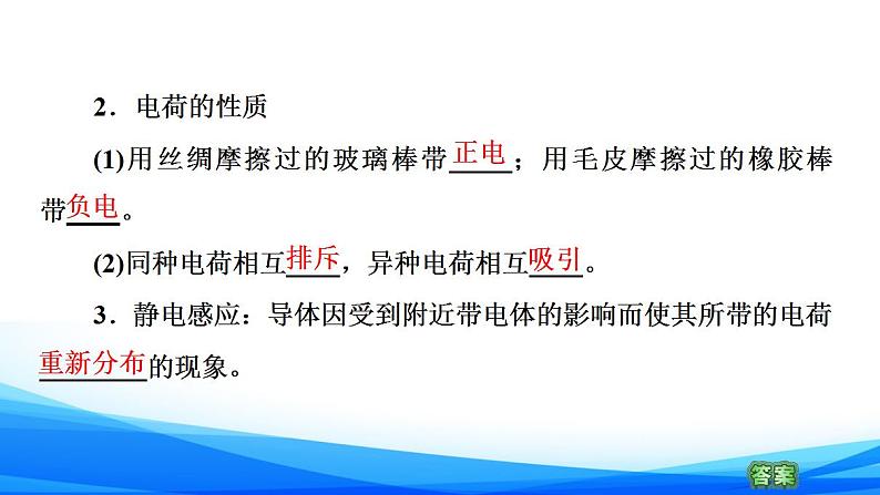 高中物理必修第三册1.1静电的产生及其微观解释 PPT课件05