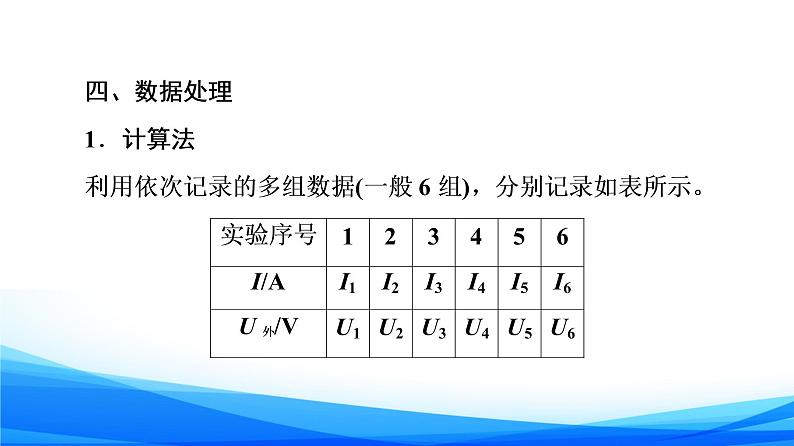 第4章 第2节　科学测量：电源的电动势和内阻 PPT课件07