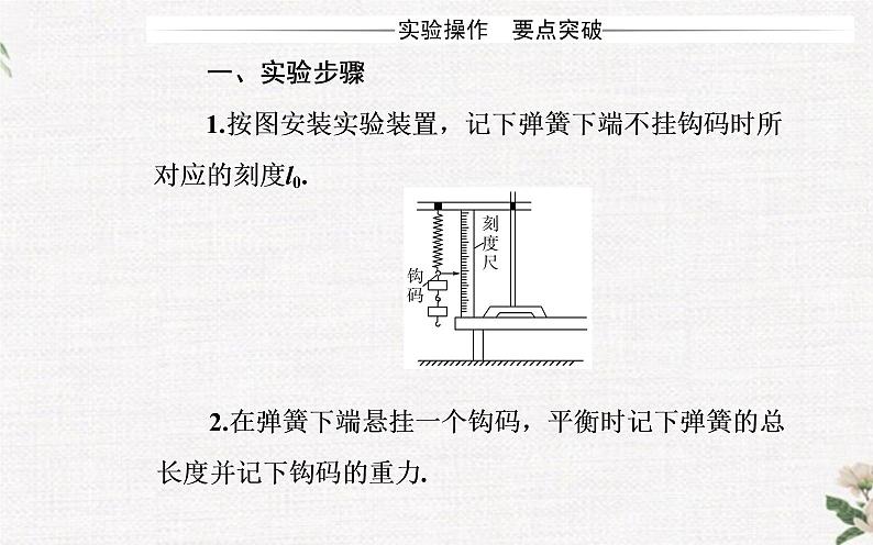 第三章 实验：探究弹簧力与形变量的关系 PPT课件05