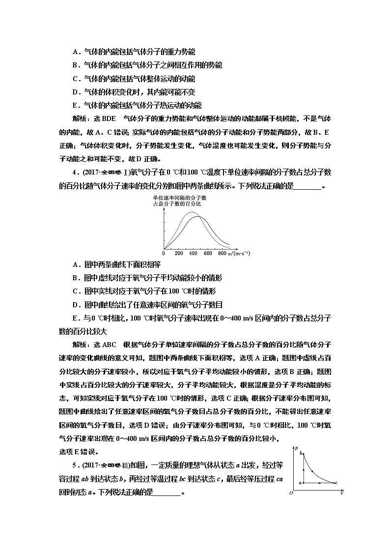 2019届高三物理二轮复习教师用书：第一部分专题六选考模块02