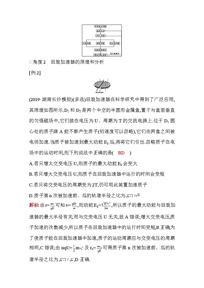 2021高考物理鲁科版一轮复习教师用书：第九章专题提升（八）　带电粒子在复合场中的运动03