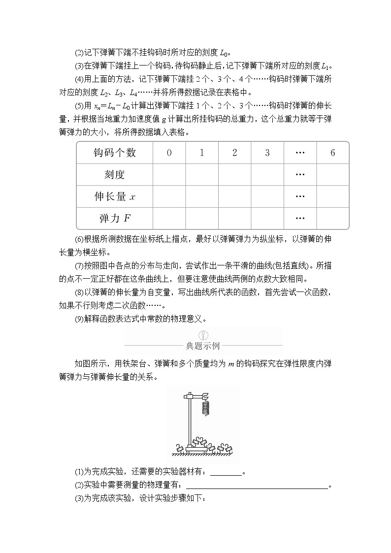 2020年高考物理一轮复习文档：第2章相互作用实验专题（二）第9讲02