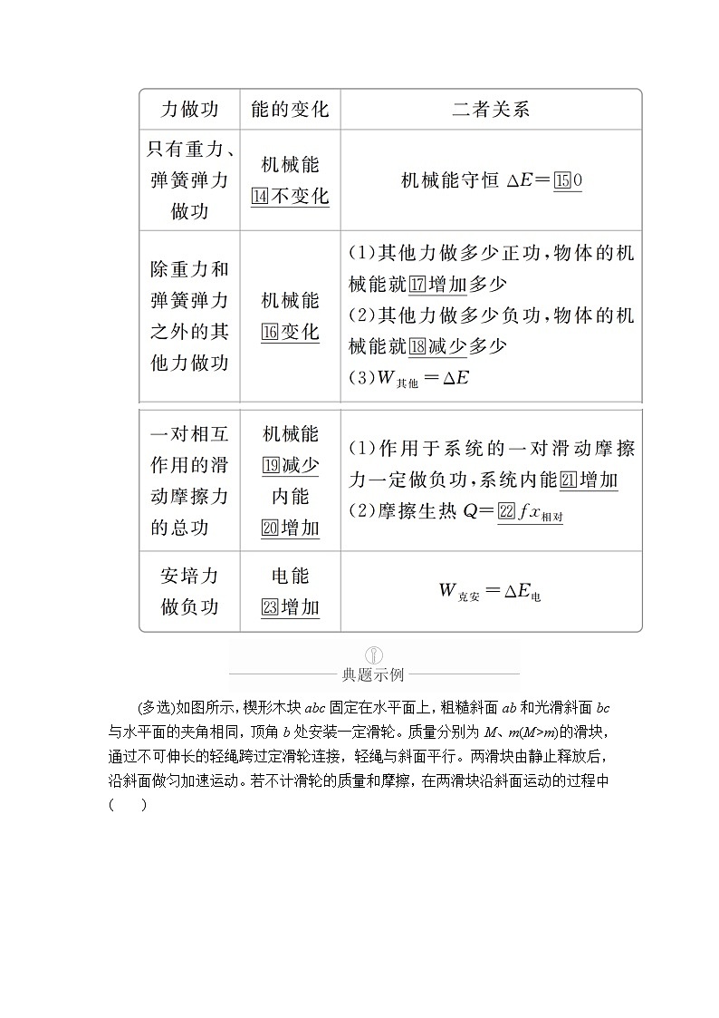 2020年高考物理一轮复习文档：第6章机械能及其守恒定律第27讲第2页