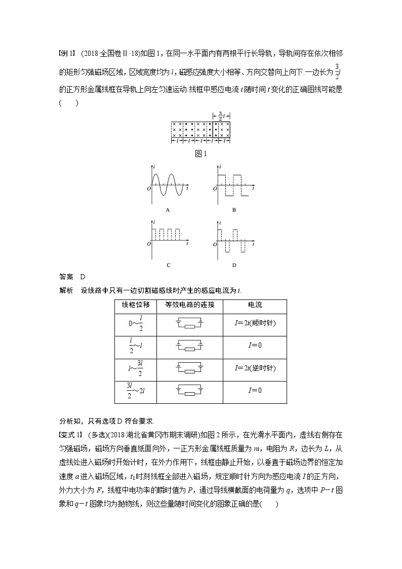 2020版物理新增分大一轮人教通用版讲义：第十章电磁感应专题强化十二02