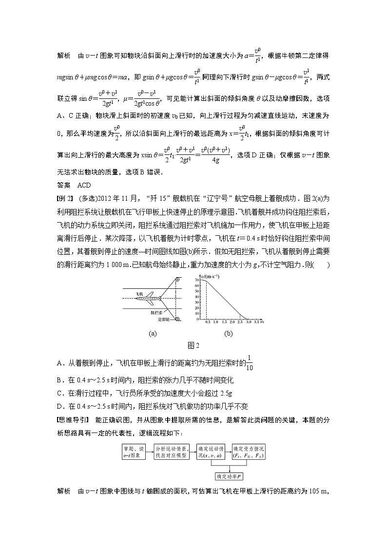 2020版物理新增分大一轮江苏专用版讲义：第三章牛顿运动定律本章学科素养提升第2页