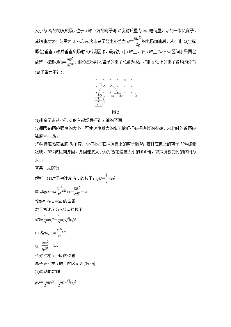 2020版物理新导学浙江选考大一轮精讲讲义：第九章磁场专题强化二03