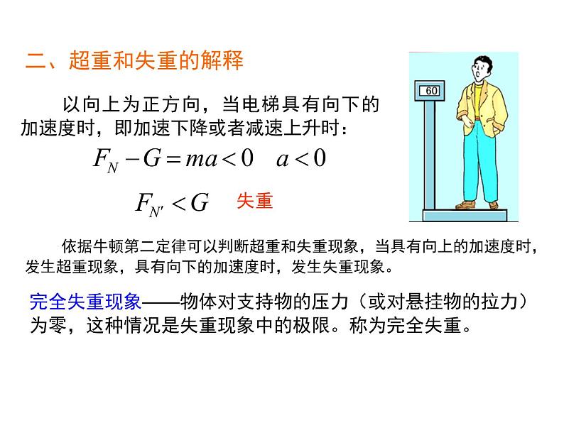 新人教版必修1：4.7《用牛顿运动定律解决问题（二）》课件（共13 张PPT）06