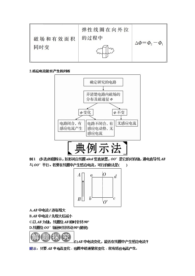 2019年高考物理一轮复习讲义：第10章 第1讲《电磁感应现象　楞次定律》(含解析)03