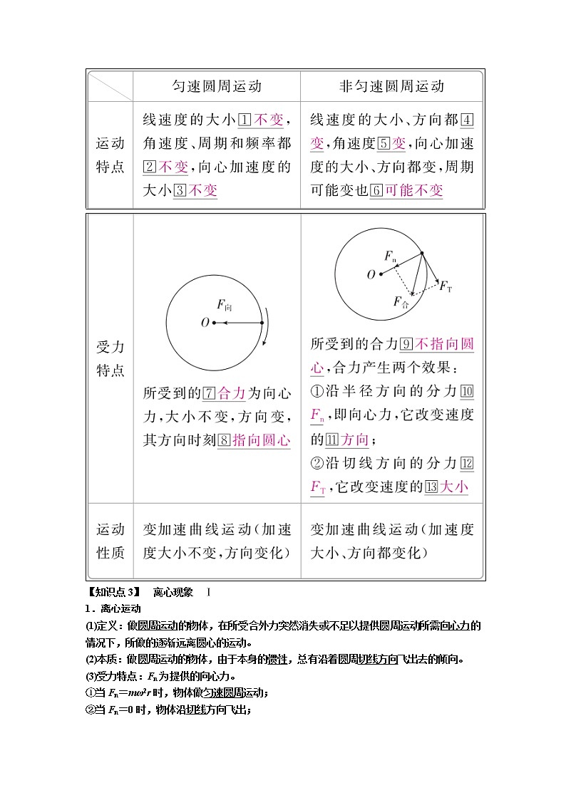 2019届高考物理一轮复习讲义：第4章 第3讲　圆周运动及其应用(含答案)03