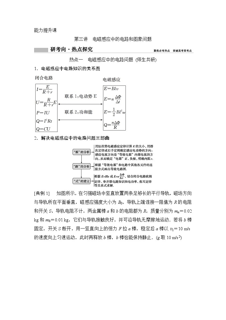 2020年高考物理新课标第一轮总复习讲义：第十章第三讲　电磁感应中的电路和图象问题01