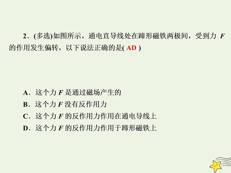 2020高中物理第三章磁场课时22磁感应强度课件新人教版选修3_104