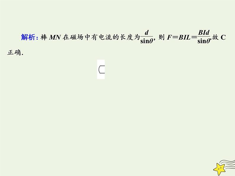 2020高中物理第三章磁场课时24通电导线在磁场中受到的力课件新人教版选修3_107