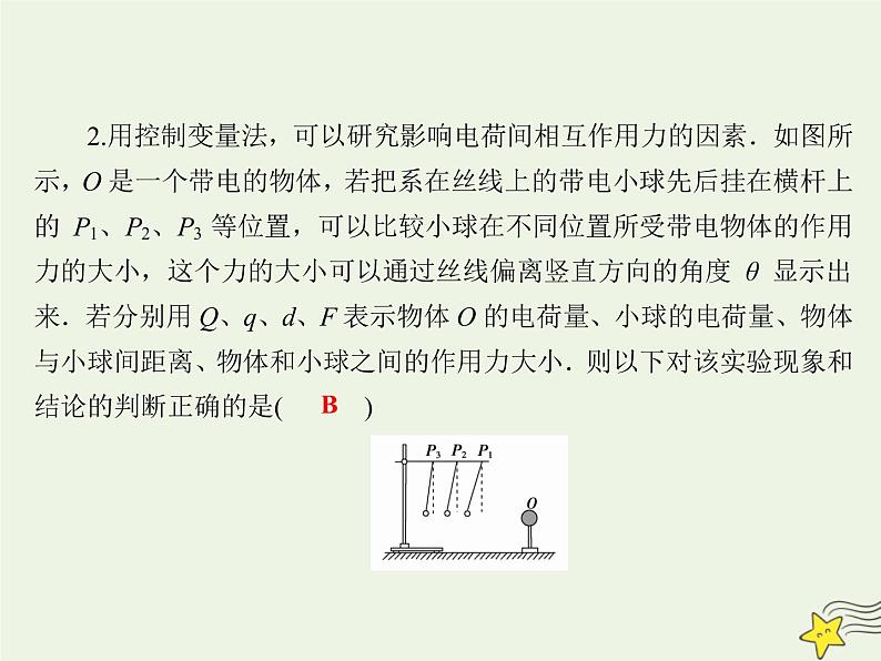 2020高中物理第一章静电场课时2库仑定律课件新人教版选修3_1第4页