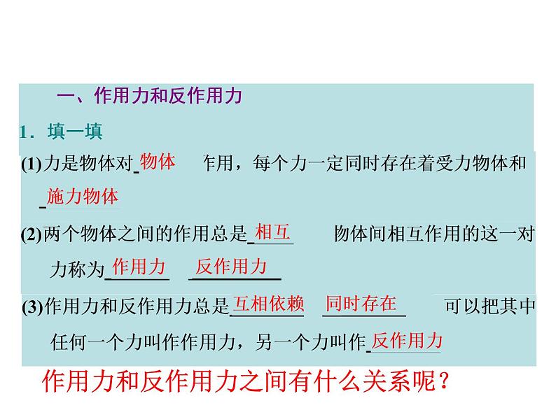 3.3牛顿第三定律—【新教材】人教版（2019）高中物理必修必修第一册课件04