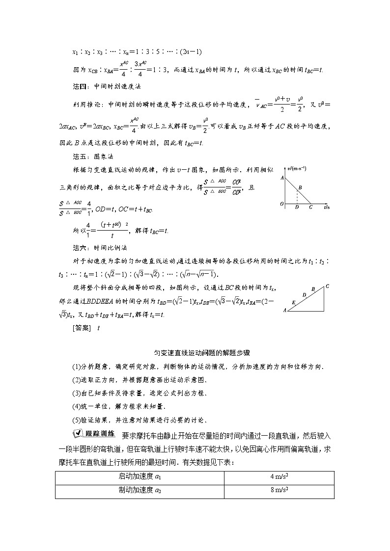 人教版（2019）高中物理必修第一册第二章7 章末优化总结第3页