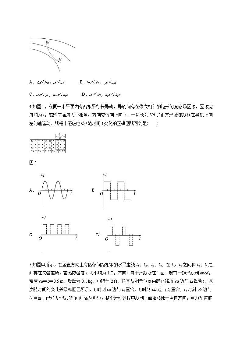 2019-2020云南省元阳三中高三物理上学期期末试卷（word有答案）02
