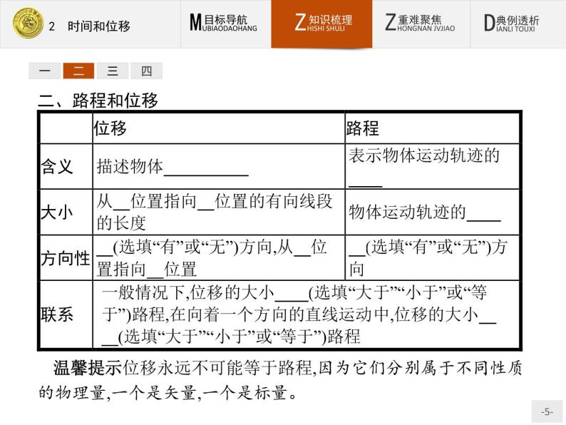 1.2 时间和位移 PPT课件05