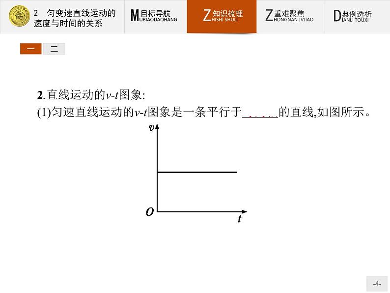 2.2 匀变速直线运动的速度与时间的关系 PPT课件04