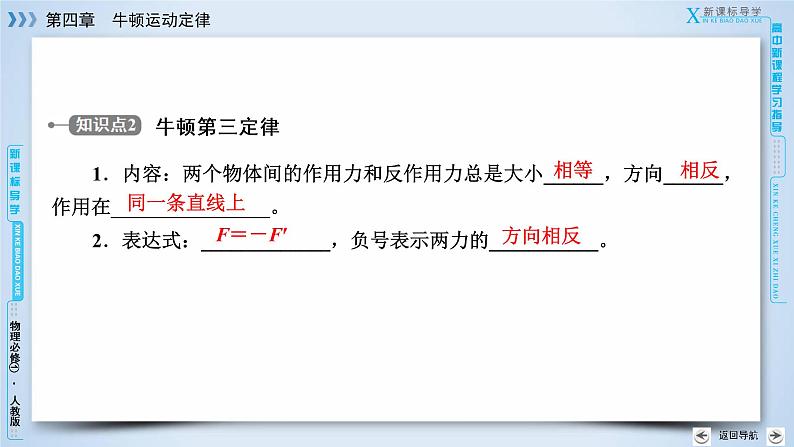 第4章 5牛顿第三定律 PPT课件08