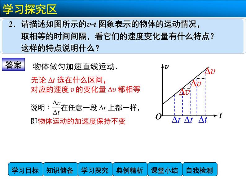 2.2 匀变速直线运动的速度与时间的关系 PPT课件05