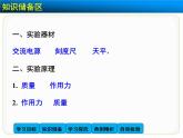 4.2 实验：探究加速度与力、质量的关系 PPT课件