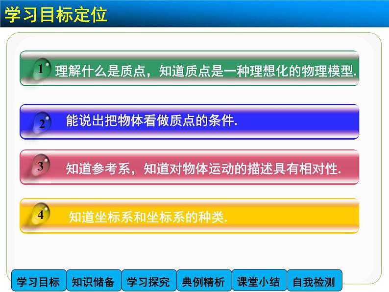 1.1 质点 参考系和坐标系 PPT课件02