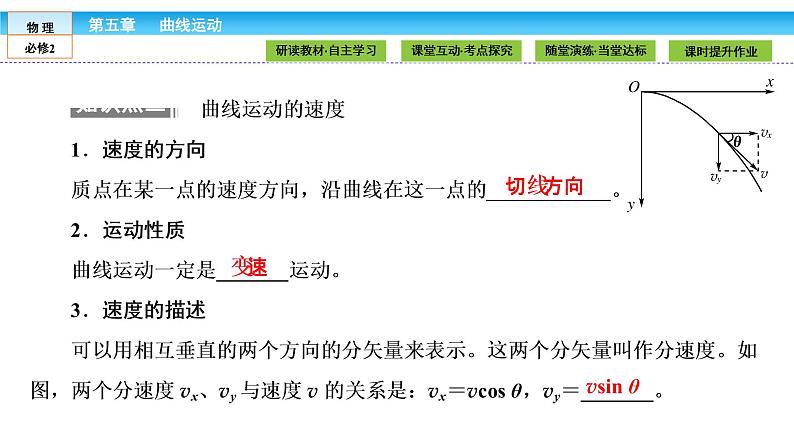 5.1 曲线运动 PPT课件08